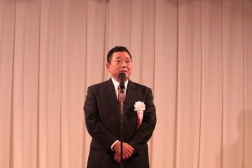 弊社代表取締役会長 林による、第2部開始の挨拶